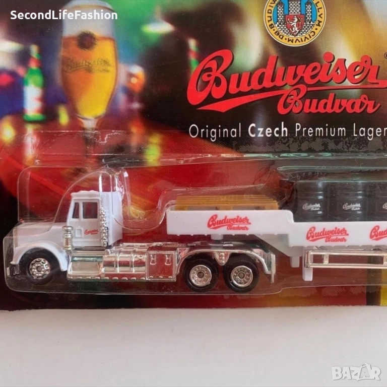 Колекционерски камион Budweiser Czech Premium Lager, снимка 1