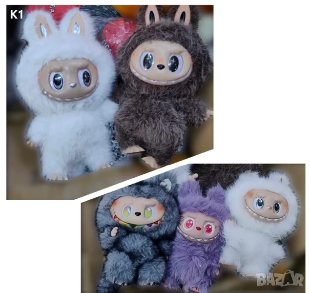 Голямо Labubu Zimomo 40см-60см, Голямо Лабубу Зимомо , снимка 1