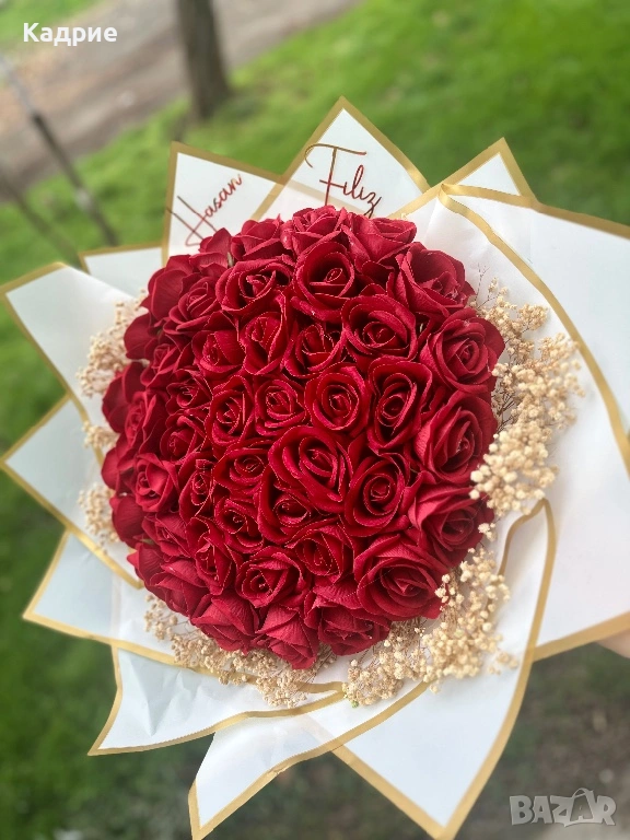 Букет от вечни рози, снимка 1