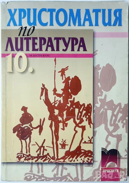 Христоматия по литература за 10.клас Александър Шурбанов,Николай Звезданов,Николай Чернокожев(9.6.1), снимка 1