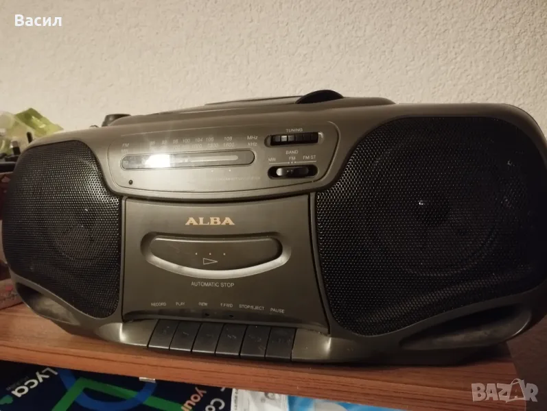 Радиокасетофон и cd player, снимка 1