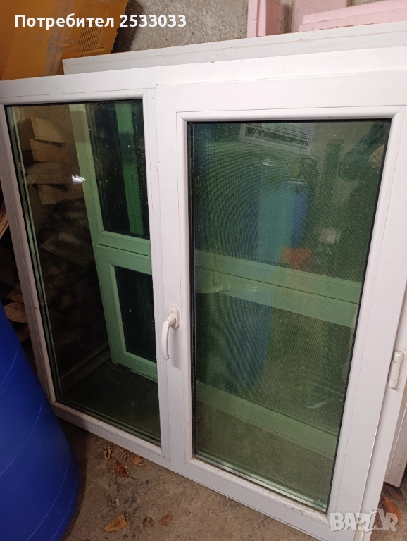 Пвц прозорци с дясно отваряне 3бр., снимка 1