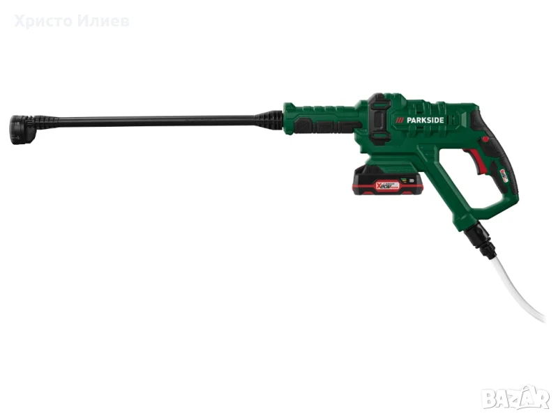 Parkside акумулаторна водоструйка с батерия и зарядно, снимка 1