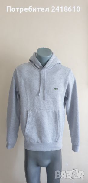 Lacoste Classic Fit  Hoodie Mens Size 3 - S НОВО! ОРИГИНАЛ! Мъжка Качулка !, снимка 1