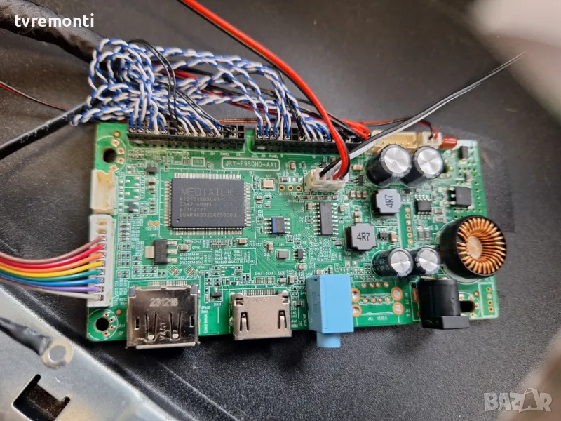 MAIN JRY-F9SQHD-AA1 монитор Z-Edge Curved, UG24 for 24 inc DISPLAY M236HVR01.0, снимка 1