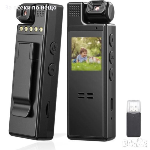 ✨BODY CAMERA L9 1080P, снимка 1