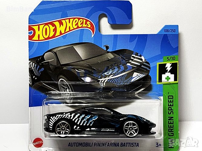 Оригинална количка Hot Wheels Automobili Pininfarina Battista, снимка 1