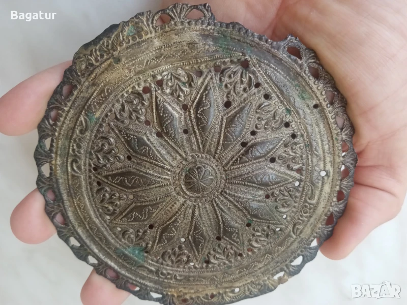 Тепелък,възрожденски накит,тепелик,сребро,пафти,носия, снимка 1