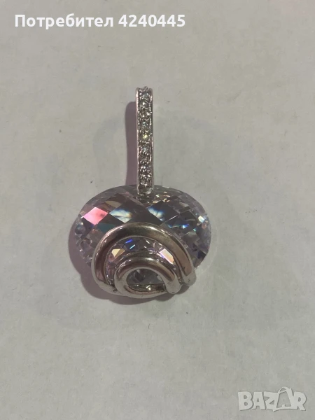 Сребърна висулка, снимка 1