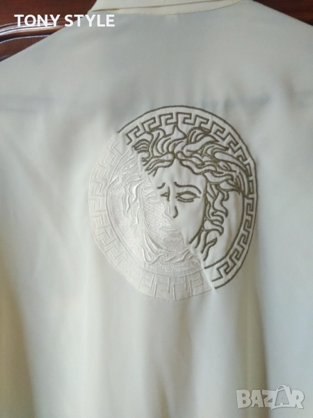 VERSACE Оригинал Нова Мъжка Риза с Яка L, снимка 1
