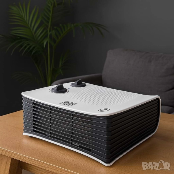 Компактен вентилаторен отоплител, BLACK+DECKER BXSH2001E, снимка 1
