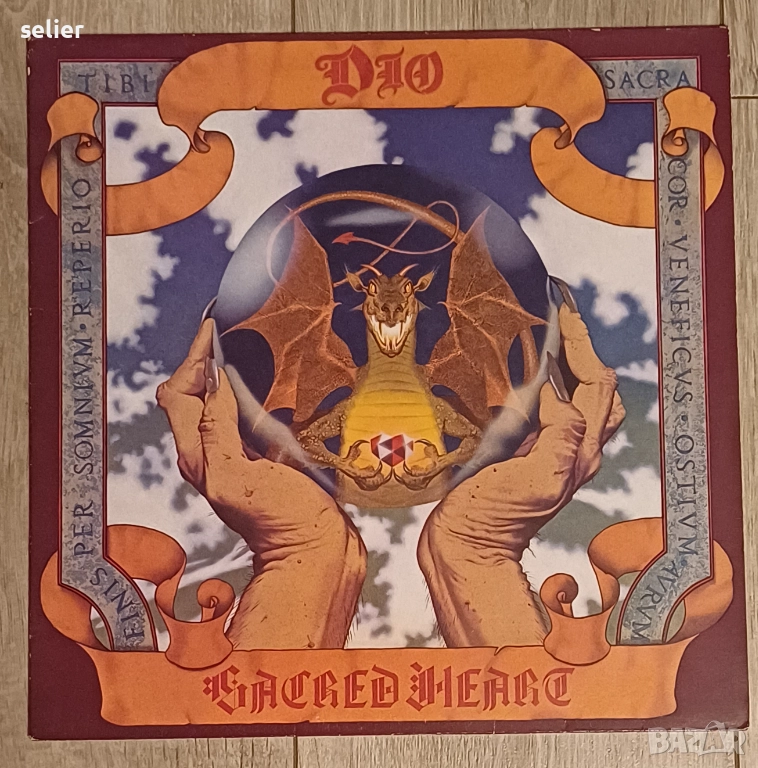 Dio  ‎– Sacred Heart Издание 🇬🇧 UK 1985г Състояние на винила:NEAR MINT Състояние на обложката:VG+ , снимка 1