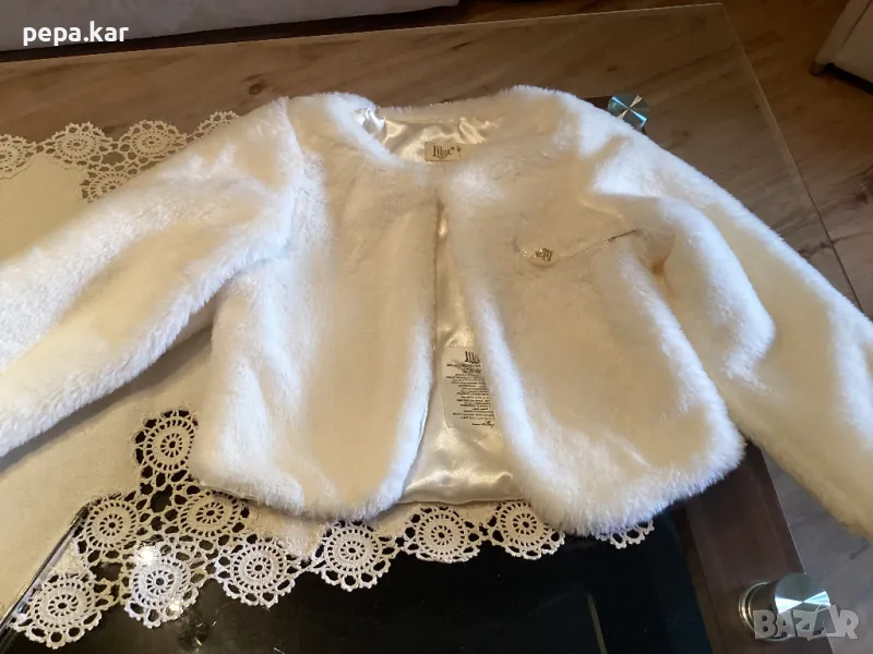 Френска Жилетка-Болеро., Lilax” Бяла,от  фирма Точици 134, снимка 1