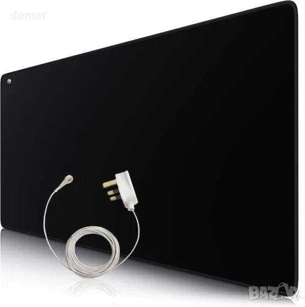 Baiyouli Grounding Well Mat 68 x 25cm,Заземяваща подложка за подобрен сън и релаксация с 4,5 м кабел, снимка 1