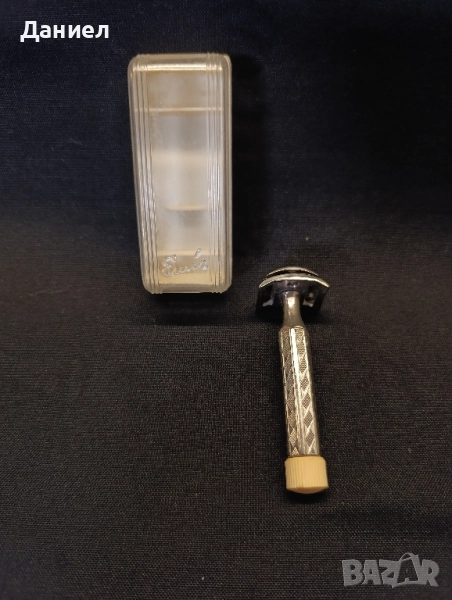 Интересна стара бръсначка, снимка 1