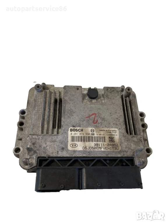 Компютър за управление на двигателя ECU за KIA Ceed 1.6 CRDi (2014) 0281019360 39111-2a952, снимка 1