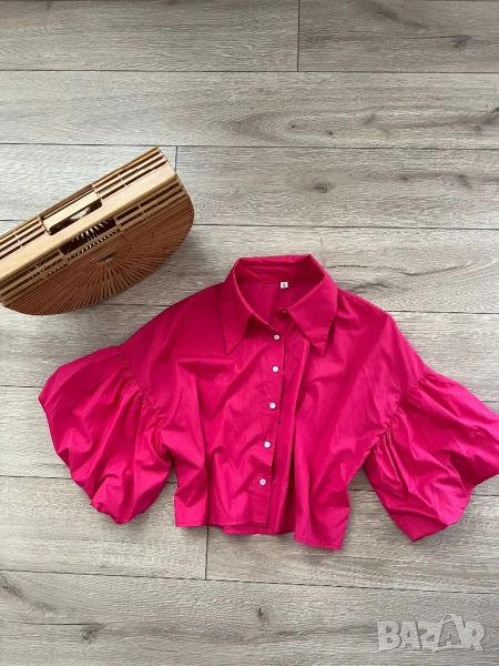 Къса цикламена риза, снимка 1