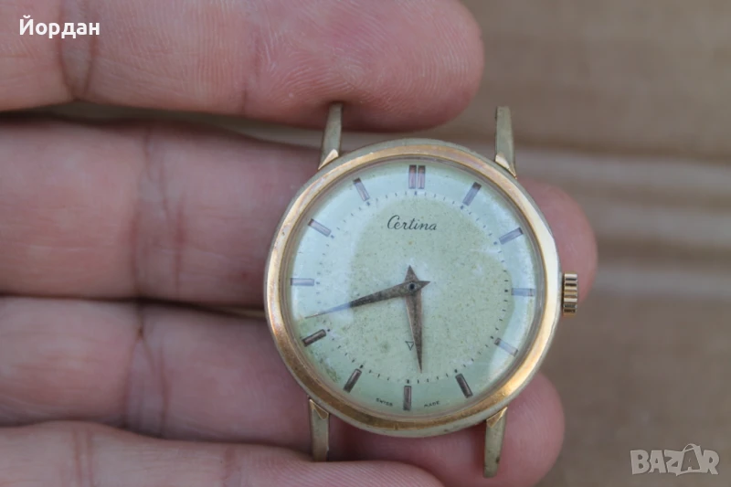 Швейцарски мъжки часовник ''Certina'' , снимка 1