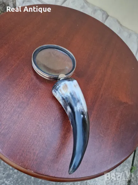 Красива антикварна английска лупа , снимка 1
