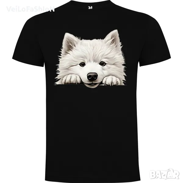 Нова детска тениска Cute Dog в черен цвят , снимка 1