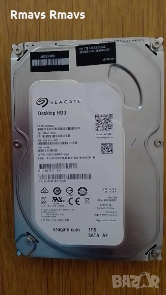 HDD 1tb Seagate ST1000DM003, снимка 1
