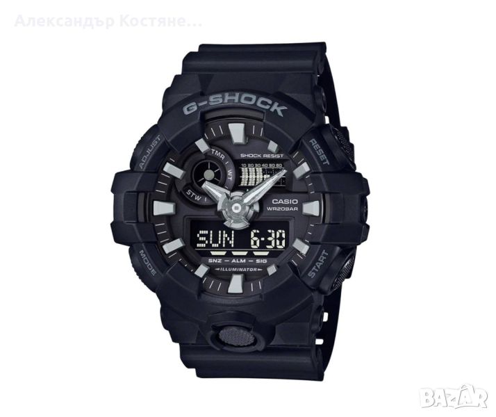 Мъжки часовник Casio G-Shock GA-700-1BER, снимка 1