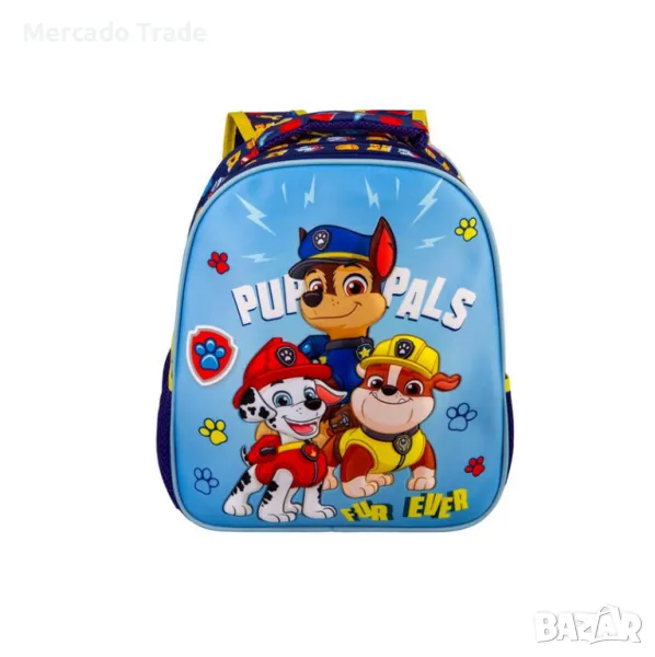 Детска раница Mercado Trade, За градина или училище, Paw Patrol, Син, снимка 1