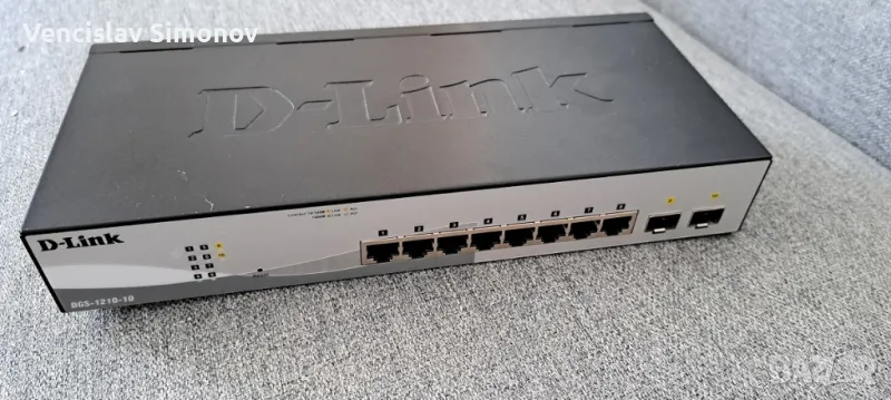 Управляем smart суич D-link DGS-1210-10, снимка 1