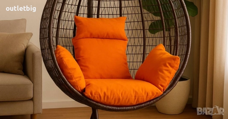 Люлка градинска висяща люлка тип гнездо,яйце–Промоция!, снимка 1