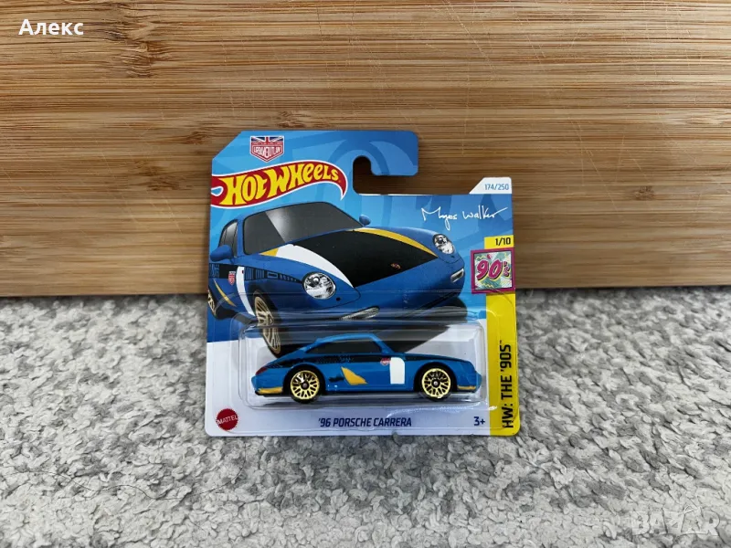 Hot Wheels '96 Porsche Carrera HTB03, снимка 1