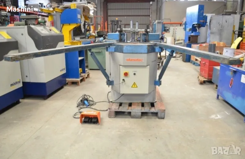 Автоматична ъглонабивна машина Elumatec EP124 Германия, снимка 1