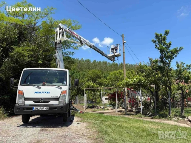 Услуги със – самосвал, мини багер, автовишка, бус, подемник - хаспел, снимка 7 - Транспорт под наем - 53444476