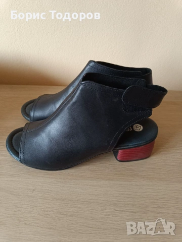 Сандали Женски обувки летни Remonte черни 40 номер