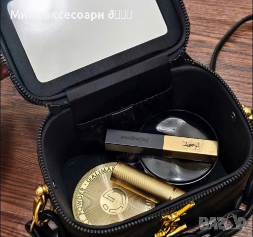YSL дамска чанта куфарче, снимка 6 - Чанти - 53357144