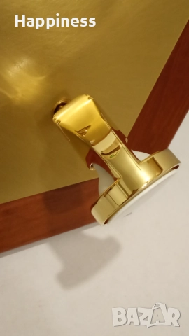 Лампа за таван с метални лунички въртящи и дървена рамка , снимка 9 - Лампи за таван - 52229805