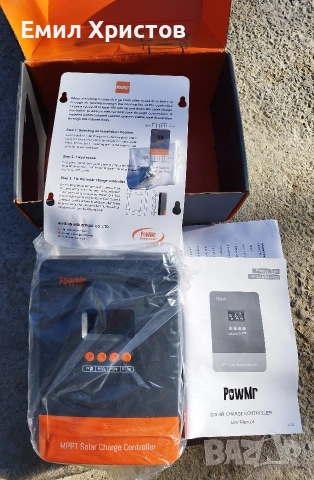 POWMr POW-M60-PRO MPPT Соларен Контролер 60A, снимка 3 - Друга електроника - 53672939