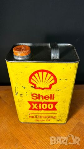 Shell стара метална кутия за декорация, снимка 2 - Антикварни и старинни предмети - 45170805