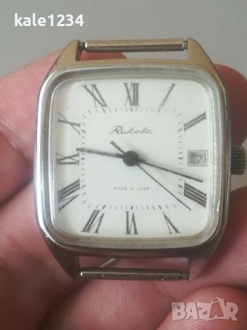Часовник Raketa. USSR. Vintage watch. Механичен механизъм. Ракета , снимка 7 - Мъжки - 45876285