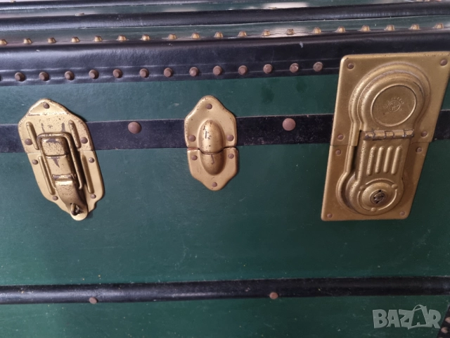Стар сандък/ракла/скрин/куфар два броя, снимка 10 - Антикварни и старинни предмети - 51078388