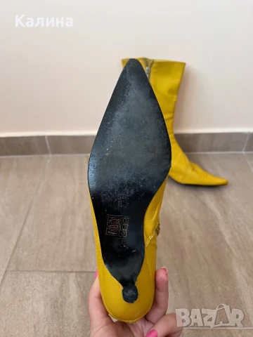Боти от естествена кожа Buffalo London, снимка 3 - Дамски боти - 50624448