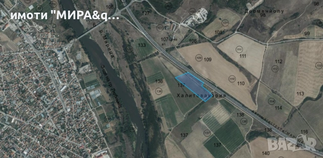 Парцел за инвестиция обл. Хасково, общ. Любимец, с. Георги Добрево, м. „Халитова кория“