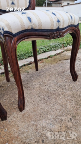 Столове 2 бр. махагон, снимка 5 - Столове - 53273048