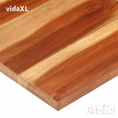 vidaXL Плот за маса, акациево дърво масив, 25-27 мм, 60x100 cм(SKU:285992), снимка 3 - Маси - 48587756