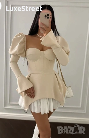 🤍Дамска Рокля 