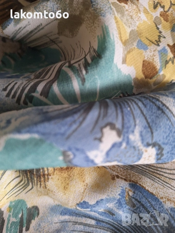 Лот парчета платове, шифон, трико, снимка 3 - Платове и дамаски - 53911110