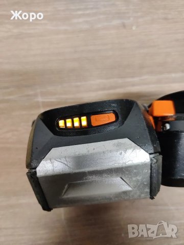 Безчетков ъглошлайф AEG BEWS-125BL, снимка 8 - Други инструменти - 50245353