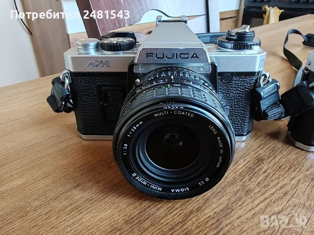 Fujica AX-1 2бр. + обектив, снимка 3 - Фотоапарати - 47011880