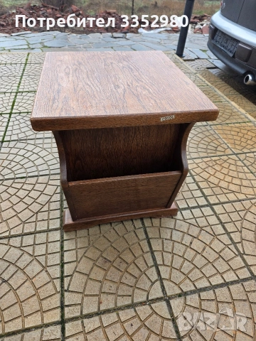 Дървена ретро масичка, снимка 4 - Маси - 53400732