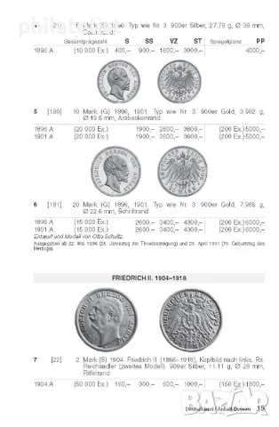 Немски каталог за монети от 1871 година до днес, снимка 8 - Нумизматика и бонистика - 49455983