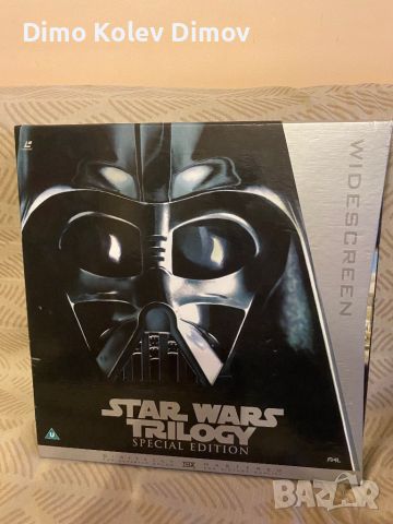 Star Wars Trilogy Laserdiscs Pal , снимка 1 - Други жанрове - 45686866